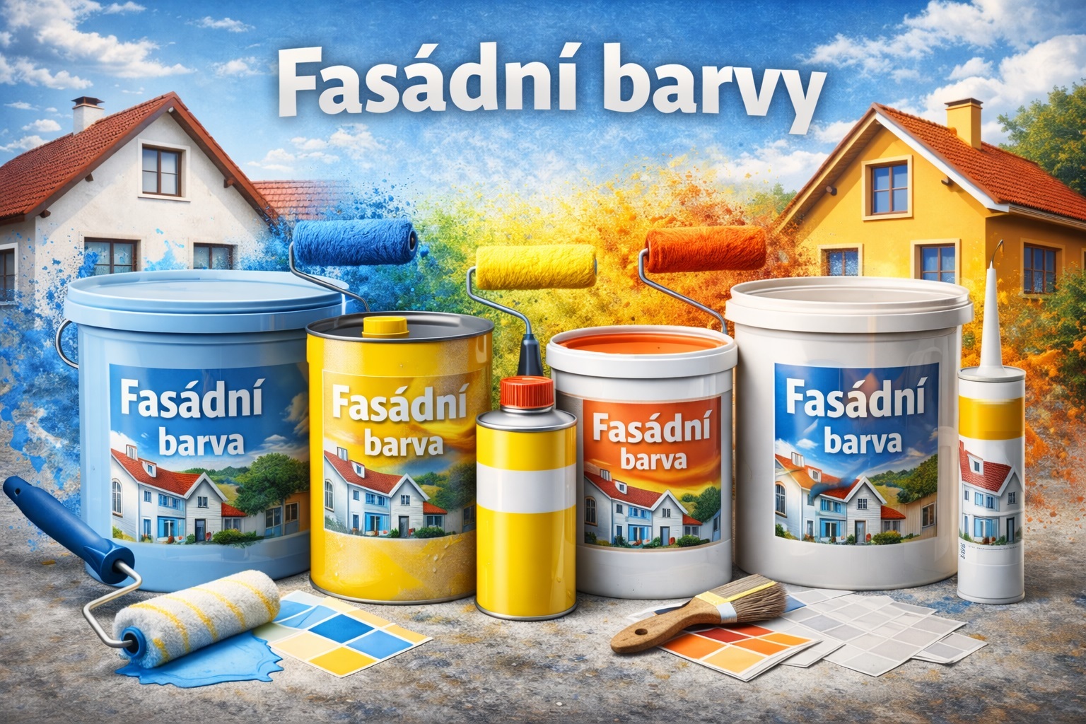 Fasádní barvy