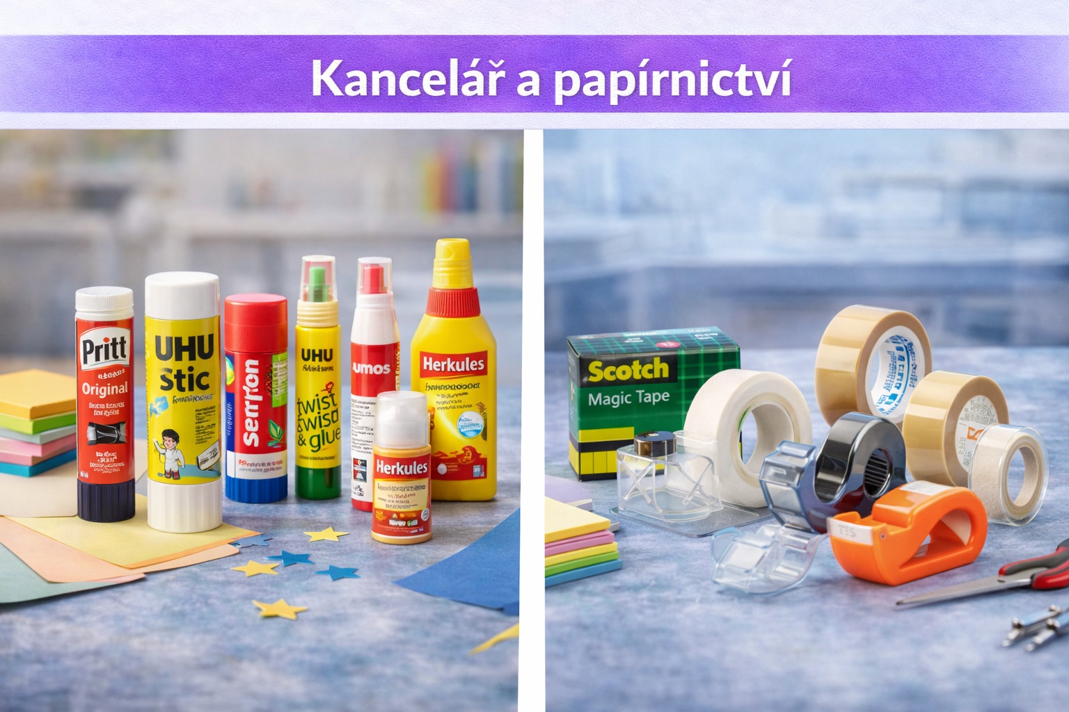 Kancelář a papírnictví