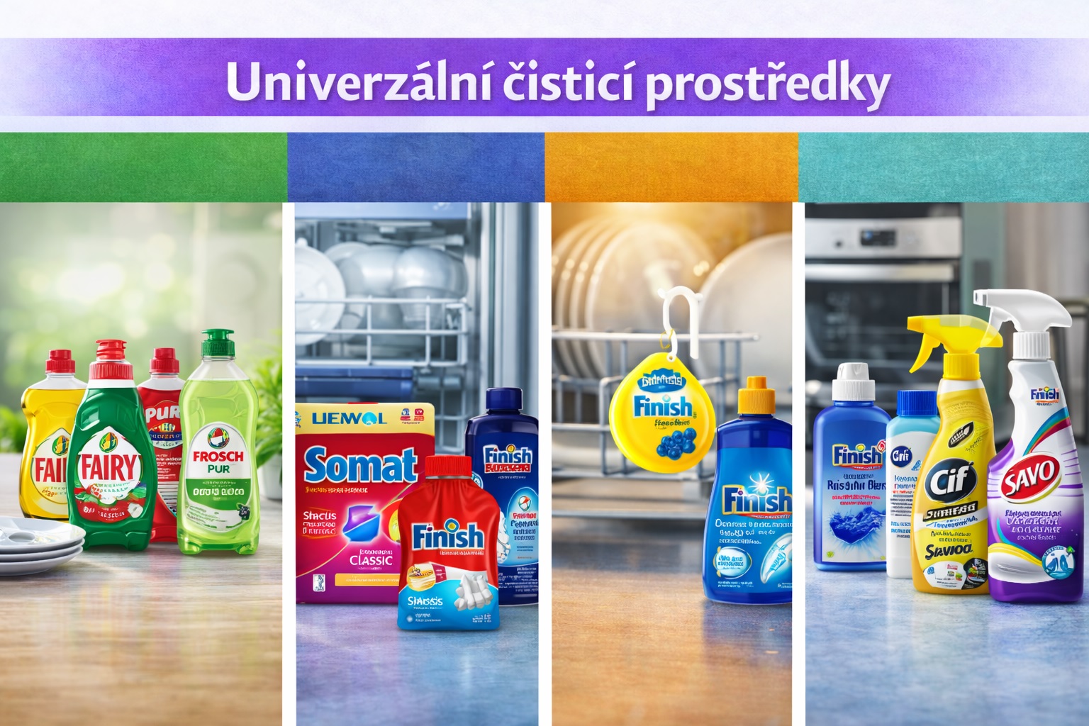 Univerzální čisticí prostředky