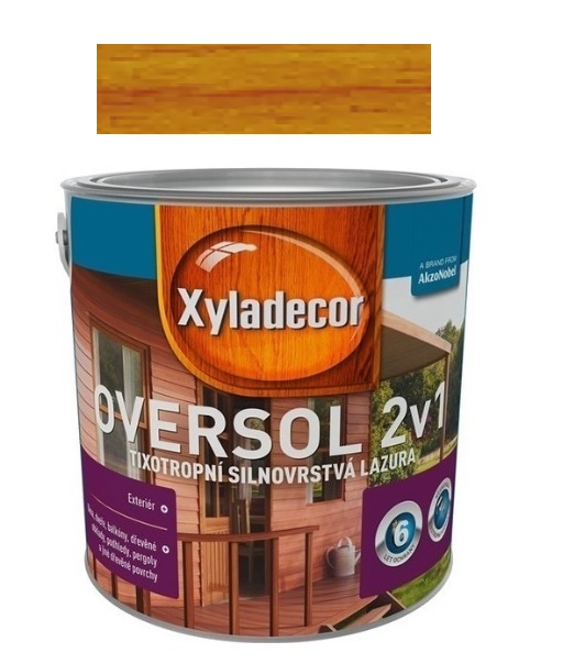 Xyladecor Oversol 2v1 0,75l Jilm polní