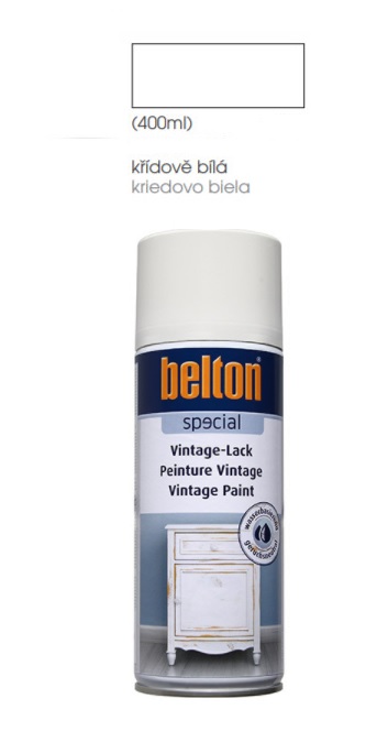 Belton Vintage barva-sprej, 400 ml křídově bílá