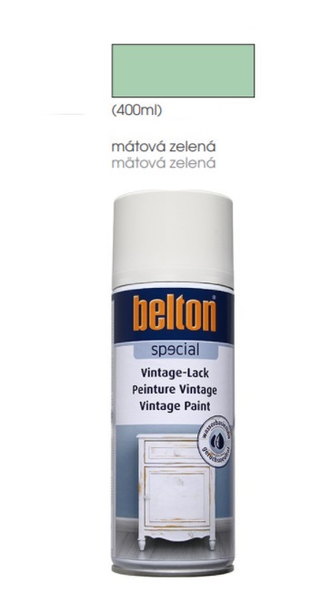 Belton Vintage barva-sprej, 400 ml mátová zelená