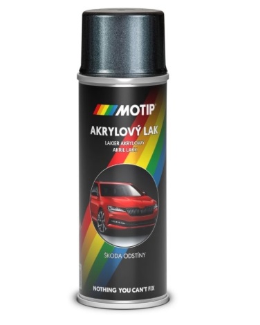 Dupli Color Škoda akrylový autolak F7Y šedá metalická barva ve spreji 200 ml