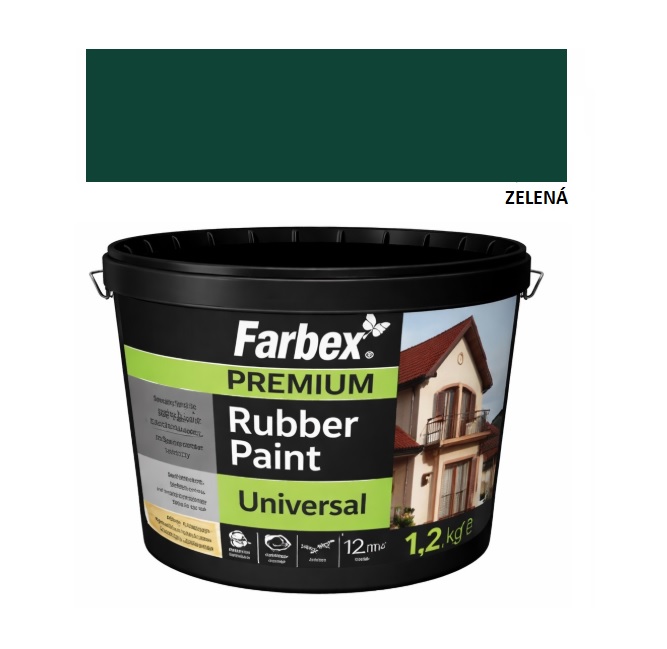 Farbex Premium Universal 1,2kg Zelená