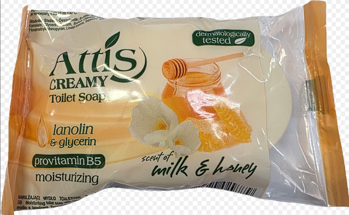 Attis Creamy Toilet Soap milk&honey