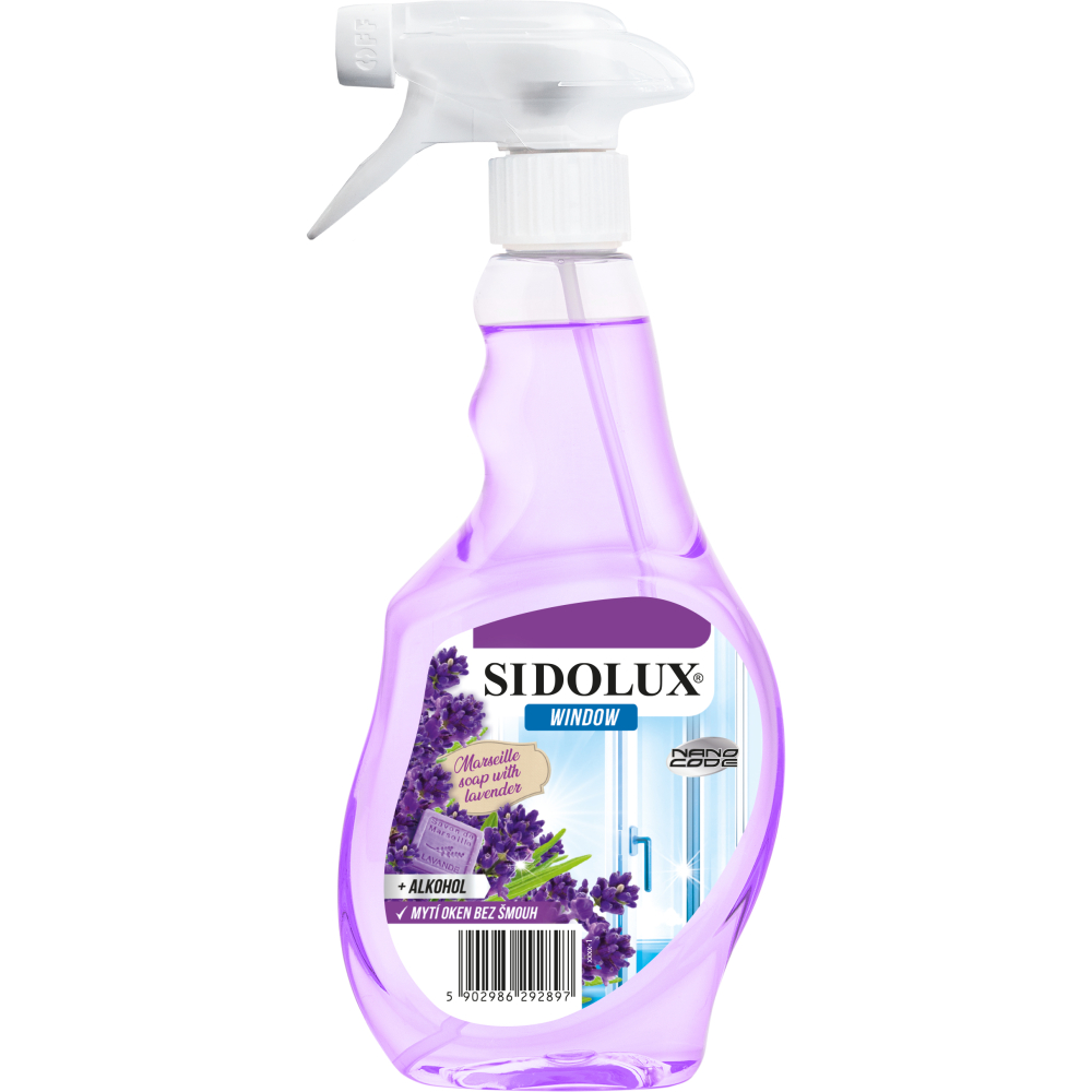 Sidolux Window Levandule čistič na okna 500 ml