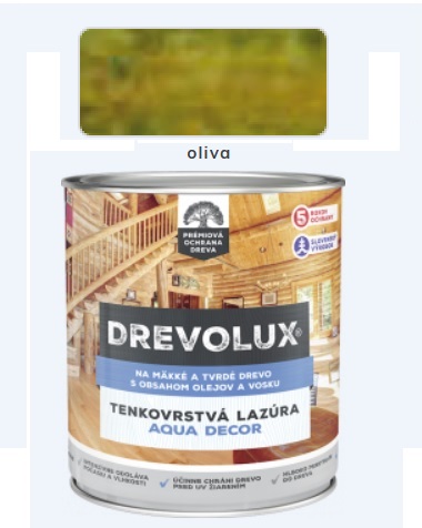 Chemolak Drevolux Decor 0526 oliva 0,7 L
