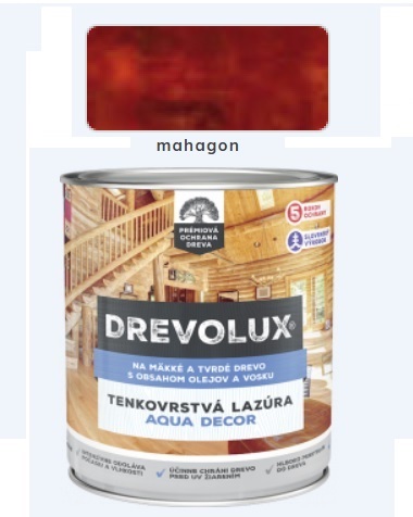 Chemolak Drevolux Decor 0276 mahagon 2,5 L