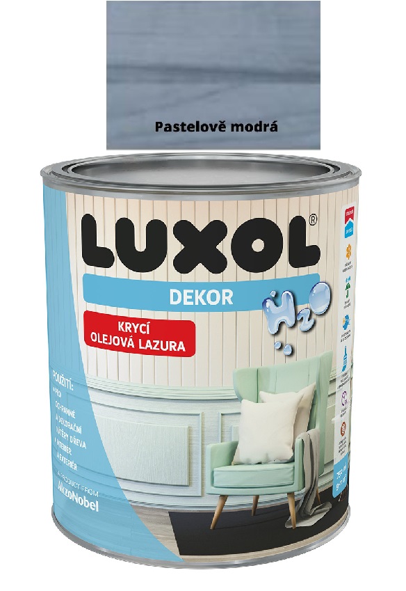 Luxol Dekor Pastelově modrá 0,75 l