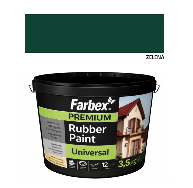 Farbex Premium Universal 3,5kg Zelená