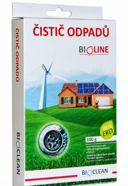 Bioline čistič odpadů 100 g
