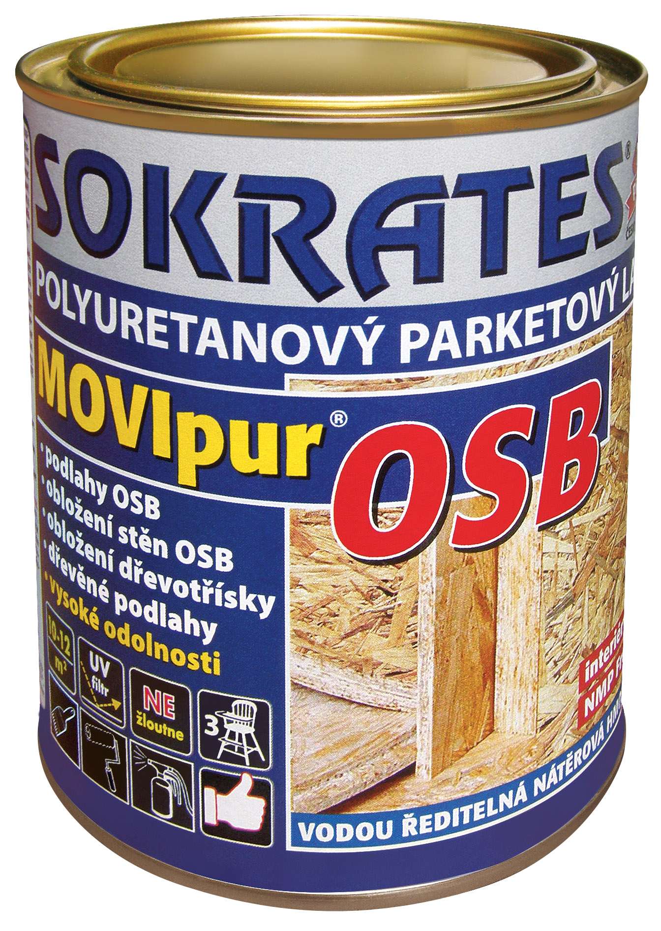 Sokrates MOVIpur OSB matný 0,6kg