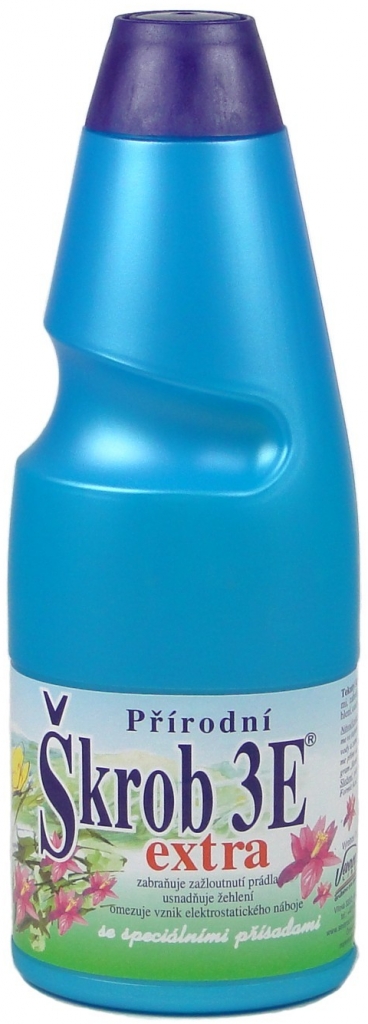 3E škrob extra tekutý přírodní 500 ml
