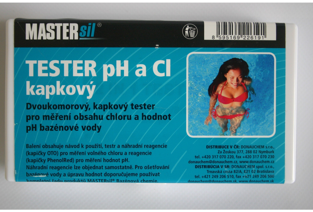 MASTERsil kapkový Tester pH