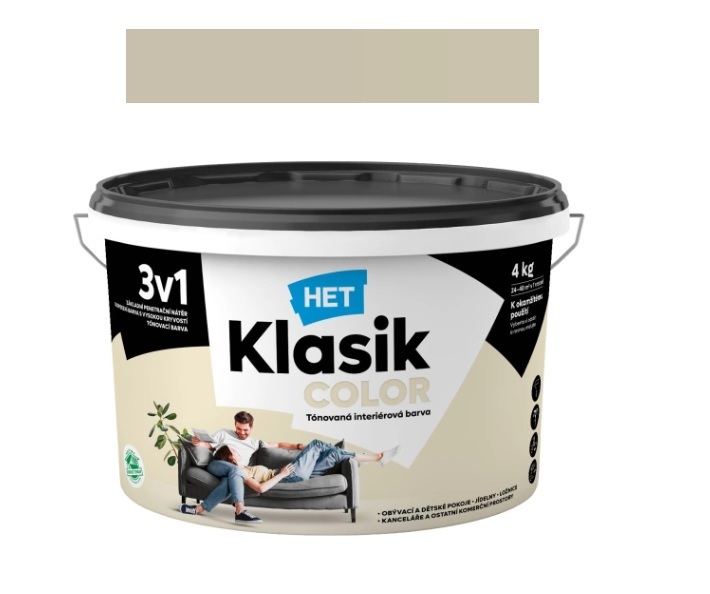Het Klasik color 8kg 0017 bílý smetanový