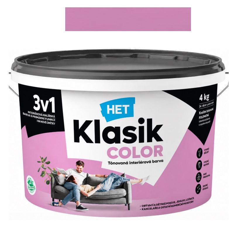 Het Klasik Color 0307 magenta 7+1kg