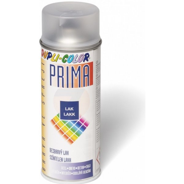 Dupli-Color PRIMA bezbarvý lak lesklý sprej 500 ml