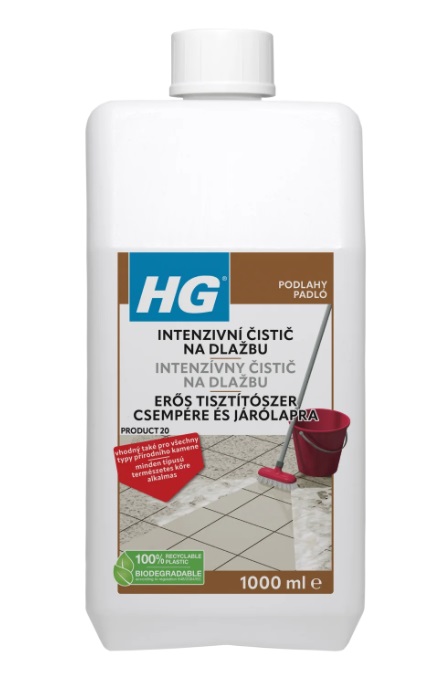 HG intenzivní čistič na dlažbu 1l