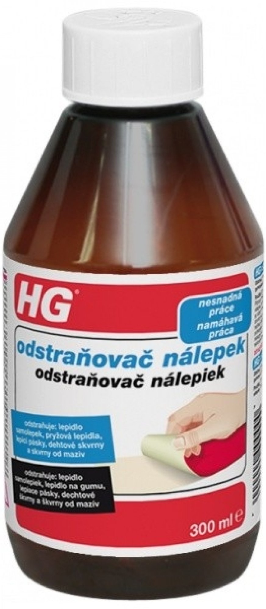 HG odstraňovač nálepek 300 ml