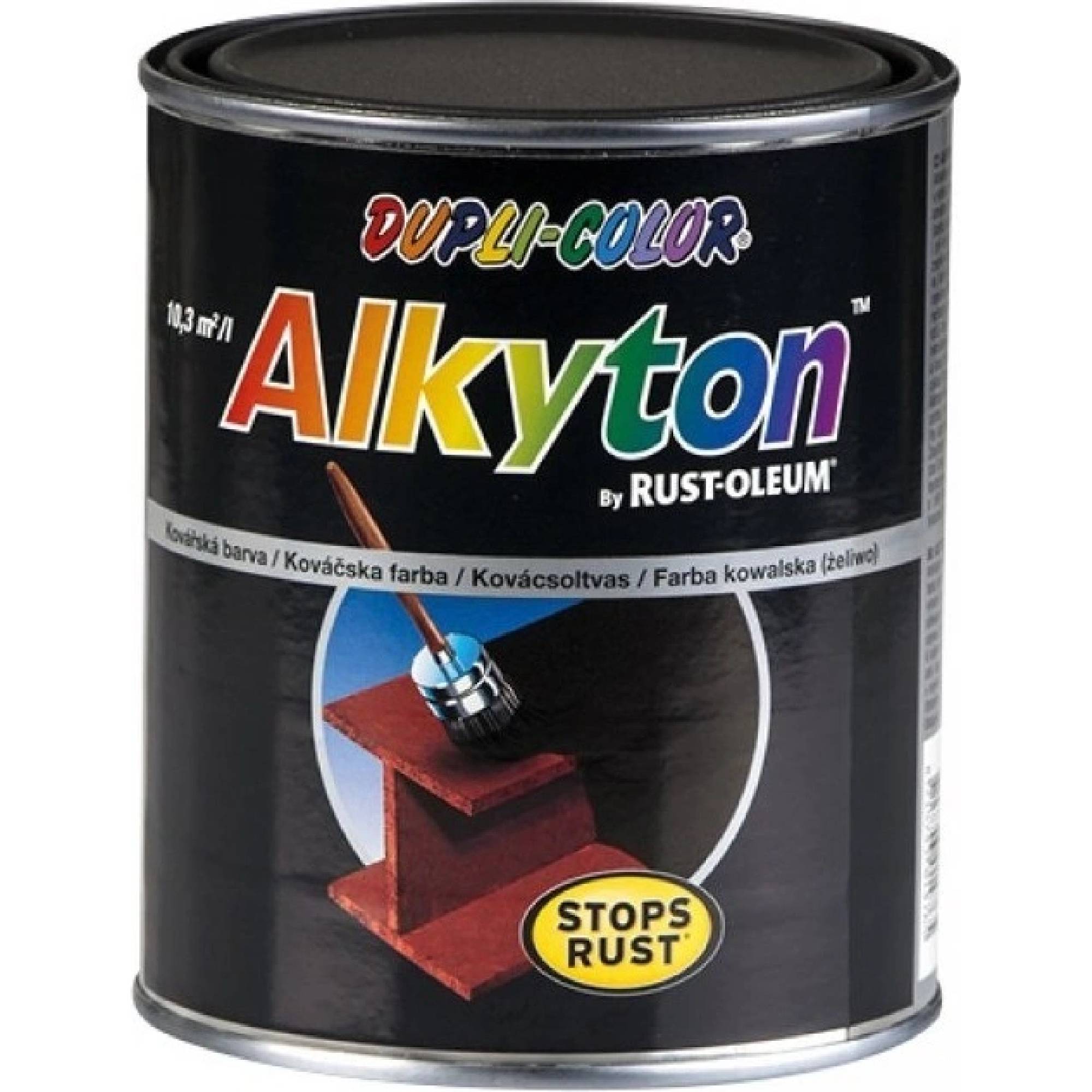 ALKYTON kovářská barva černá 1l černá