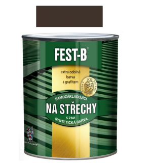 Barvy a laky Hostivař FEST- B hnědý 2,5l