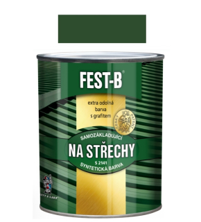 Barvy a laky Hostivař FEST- B zelená 2,5l