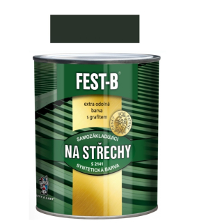 Barvy a laky Hostivař FEST- B zeleň tmavá 2,5l