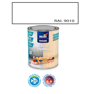 TESSAROL akrylátový email RAL 9010 satin 0,2l
