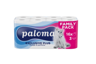 Paloma Exclusive Family pack 3-vrstvý 16 ks