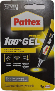 PATTEX 100% GEL univerzální lepidlo 8g