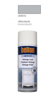 Belton Vintage barva-sprej, 400 stříbrošedá