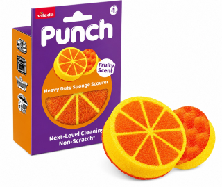 VILEDA Punch orange houbička 1 kus