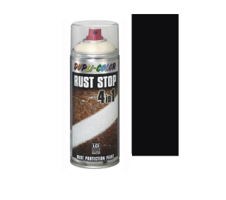 Dupli Color Rust stop Sprej 4v1 RAL 9005 mat 400ml