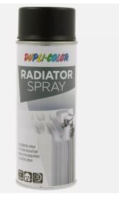 Motip Dupli Color na radiátory 400 ml RAL 9005 mat