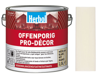 Offenporig Pro Decor 2,5 l bílá