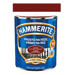 Hammerite na rez, hladký červenohnědý 0,7l