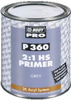 HB Body P360 Základový plnič 2:1 – šedý 1 l