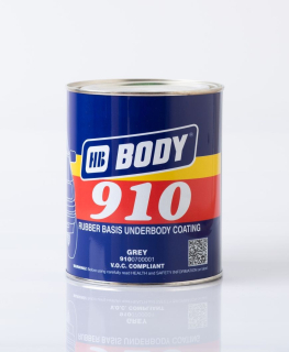 HB Body 910 šedý 1kg k ochraně podvozku