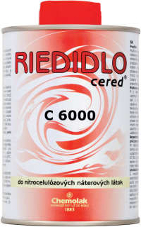 Chemolak Nitroředidlo C 6000 CERED aceton 0,8 l