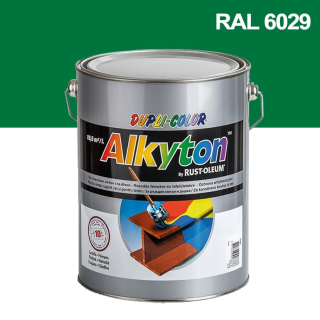 Alkyton hladký lesklý RAL 6029 mátová zelená 0,75l