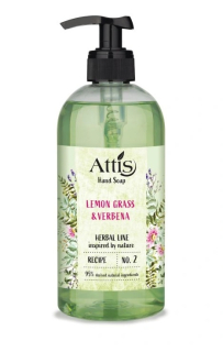Attis HERBAL tekuté mýdlo 500 ml Lemon grass+Verbe