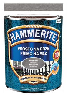 Hammerite na rez kovářská barva stříbrná 0,75l