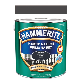 Hammerite na rez, matný tmavě šedý 0,7l