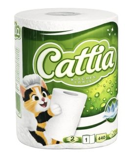 Kuchyňské utěrky Cattia 2vrstvé,100m