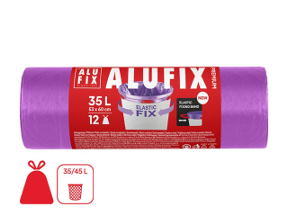 Pytle na odpadky 35 l, 12 ks ELASTIC FIX
