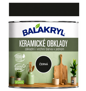 Balakryl Keramické Obklady černá  0,75l