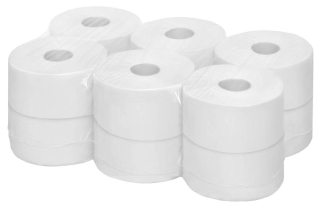 Toaletní papír JUMBO 190 S2, 18cm, 2vrstvý, celul.