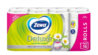 Zewa Deluxe Camomile 3-vrstvý 16 ks