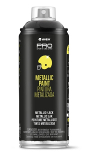 WEPRO Metalická barva - černá 400 ml