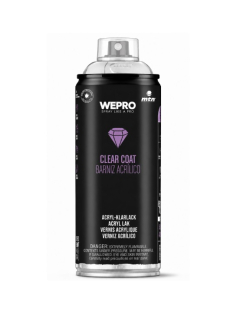 WEPRO Bezbarvý lak - saténový 400 ml